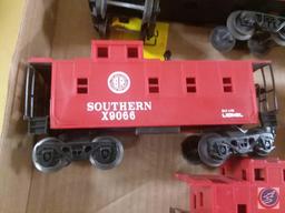 (2) Replica Lionel Lines 6017 Postwar Tuscan Cupola Caboose, (2) Replica Lionel Lines Caboose 6057