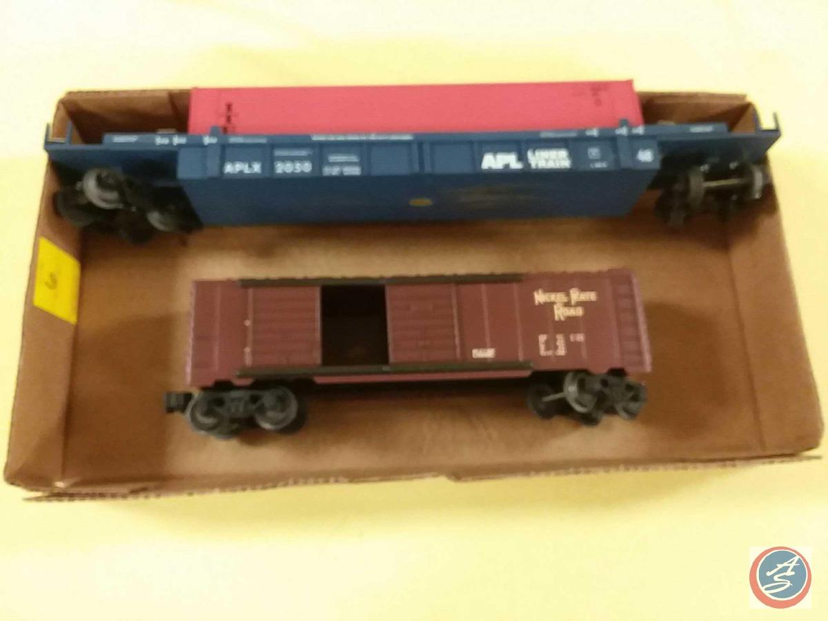 Nickel Plate Road Boxcar O Scale, Replica APL Liner Train Marked APLX 2050 O Scale