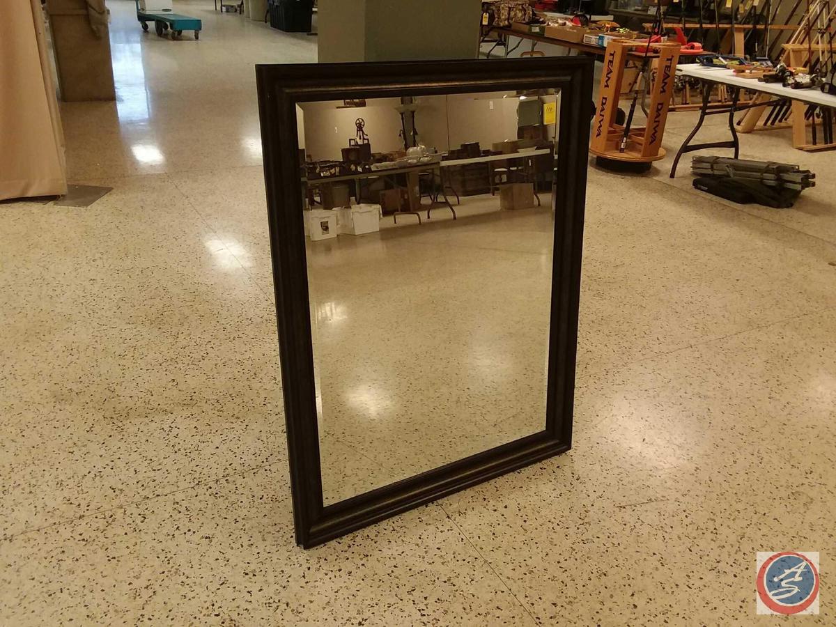 1 framed mirror measurements are 45x35