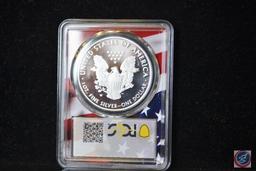 2020-W PCGS PR70 Cam Silver Eagle First Day of Issue