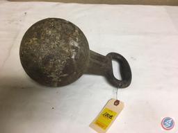 Vintage...#3 Cast Iron Ball 50lb.