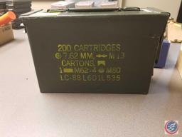 Ammo Can Containing 8mm Ammo (320 Rounds)