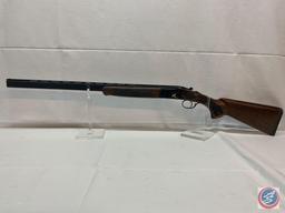 Stevens Model...512 Gold Wing 410 Shotgun As New Over/Under Shotgun with Gold inlaid pheasant, facto