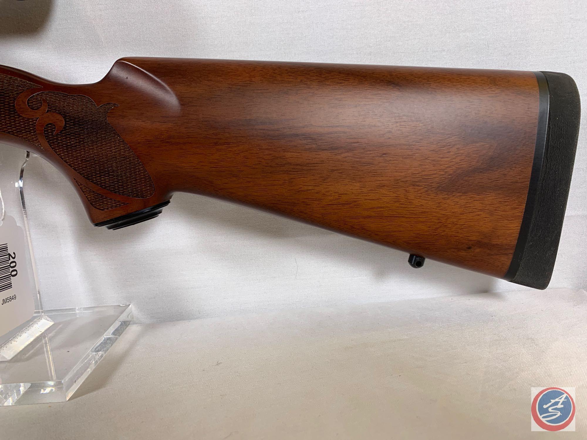 Winchester Model 70 270 Win Rifle Bolt Action Rifle with factory engraved stock, engine turned bolt,