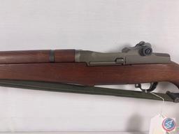 U. S. Springfield Model M-1 Garand 30 06 Rifle Semi-Auto US Military Issue Rifle with Sling Ser #