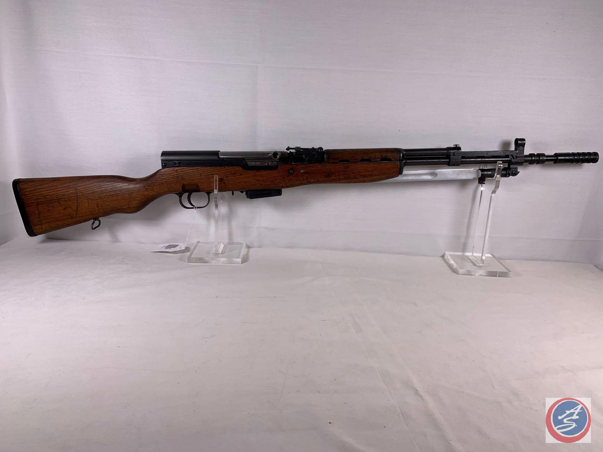 Yugo Model SKS M59/66 7.62 X 39 Rifle Rifle w/1 magazine grenade launcher & bayonet Yugoslavian