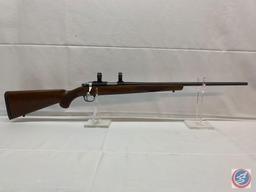 Ruger Model 77/17 17 HMR Rifle Bolt Action Rifle with 22 inch barrel and scope rings with soft case