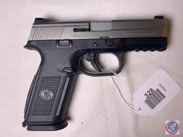 FNH Model FNS-40 40 S&W Pistol Semi Auto Pistol in factory hard case with 3 magazines. Ser #
