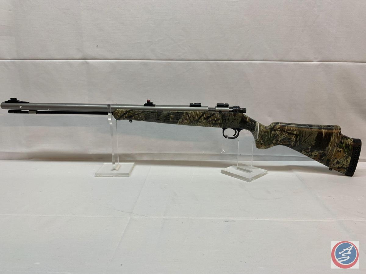 Knight Model...Rifle 50 Other Black Powder Muzzle Loader with Mossy Oak Camo and SS Barrel (No FFL