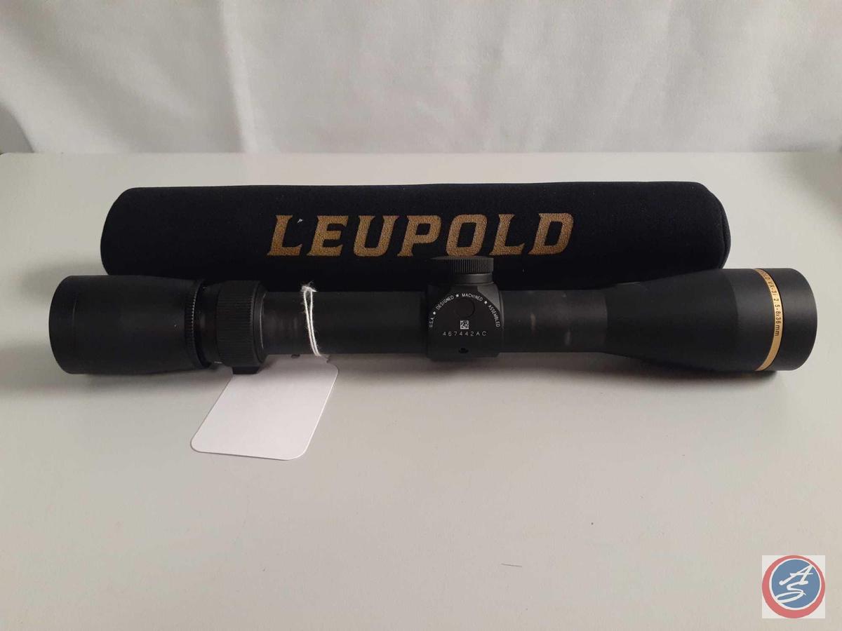 Leupold Vx-3i 2.5x8x36mm Scope, Cover, No Box SN# 467442AC