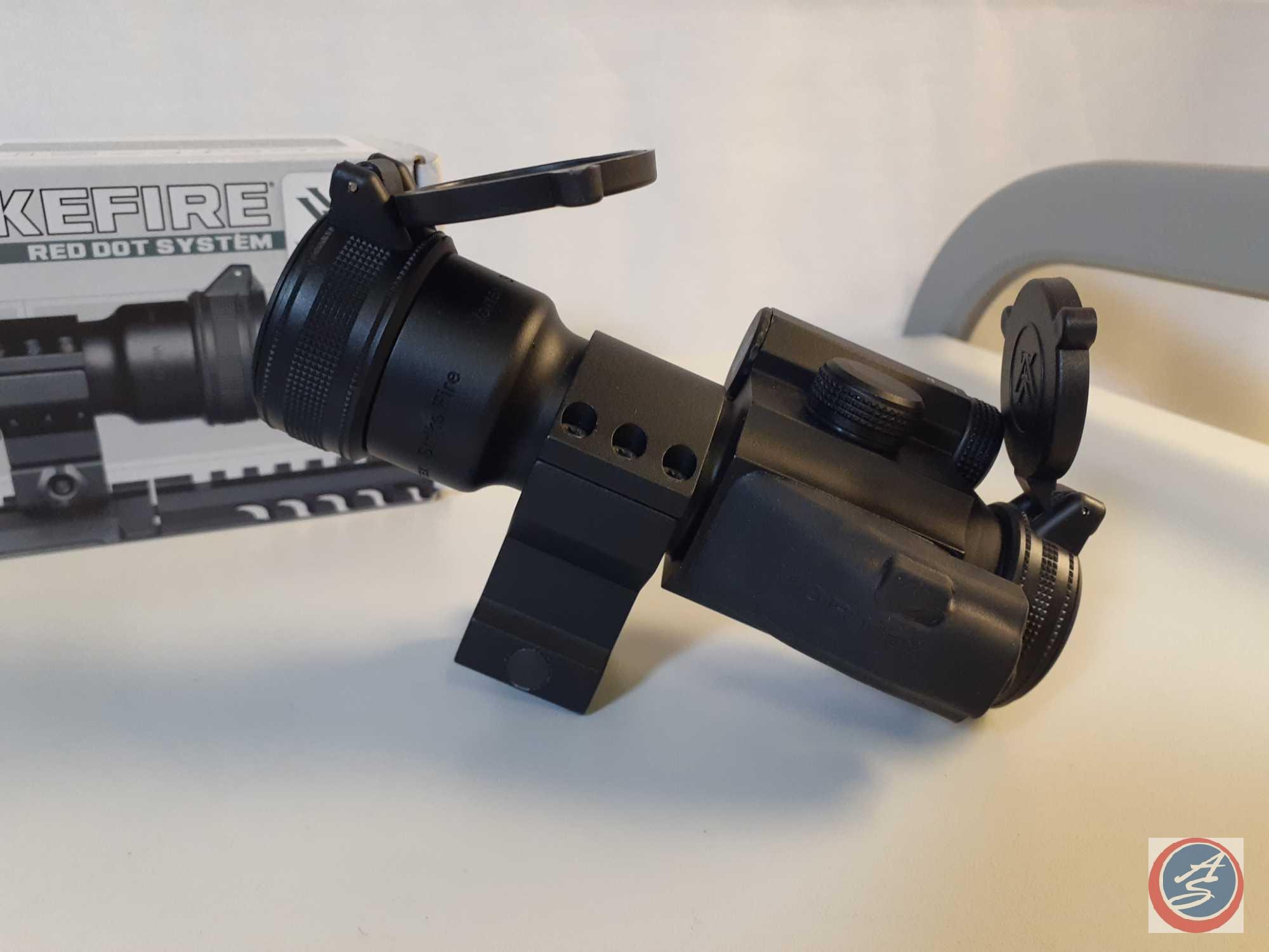 Vortex Strikefire SF-BR-AR15 Red Dot System, Magnifier Lens, Mount, Box