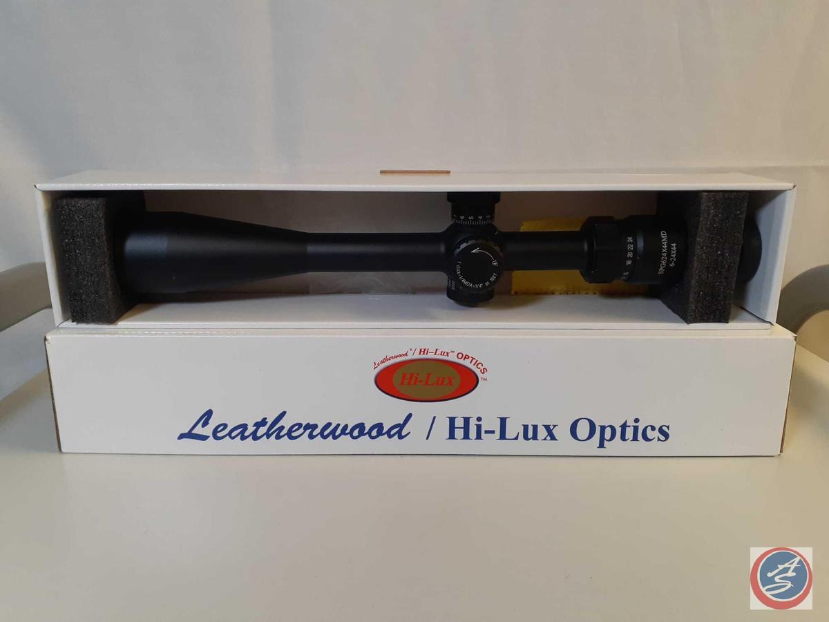 Leatherwood/Hi-Lux 6-24X44 Side Focus Scope Professional BDC Mil Dot with Box