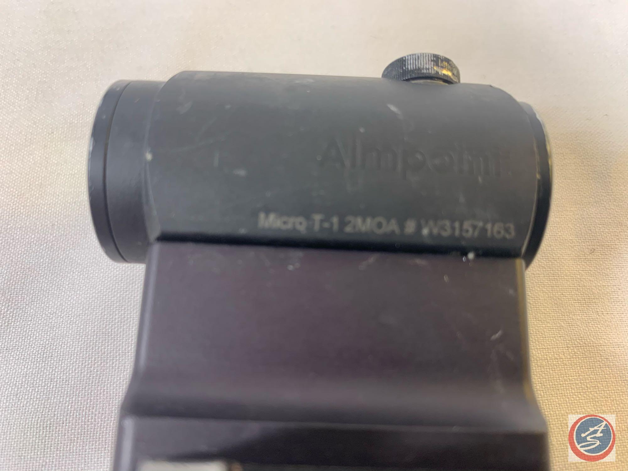 Aimpoint... Micro T-1 2MOA Red Dot Sight with Samson Quick Release Base Retired L.E. Consignment has