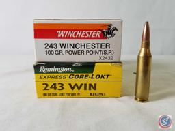 100 Gr. Winchester 243 Ammo