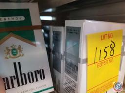 3 Packs Of Malboro Silver Cigarettes