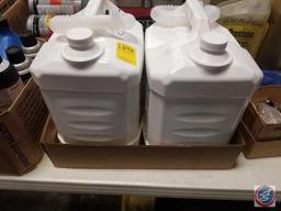 (2) 2.5 gallon jugs of DEF fluid and miniature flashlights