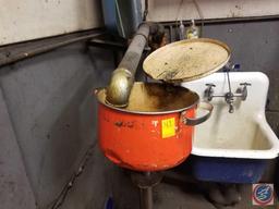 Oil Drain Pan With Stand