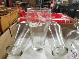 5 Coca Cola Fountain Glasses