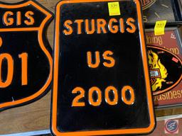 Sturgis 2000, Sturgis 2001, And Sturgis 2002 Road Signs