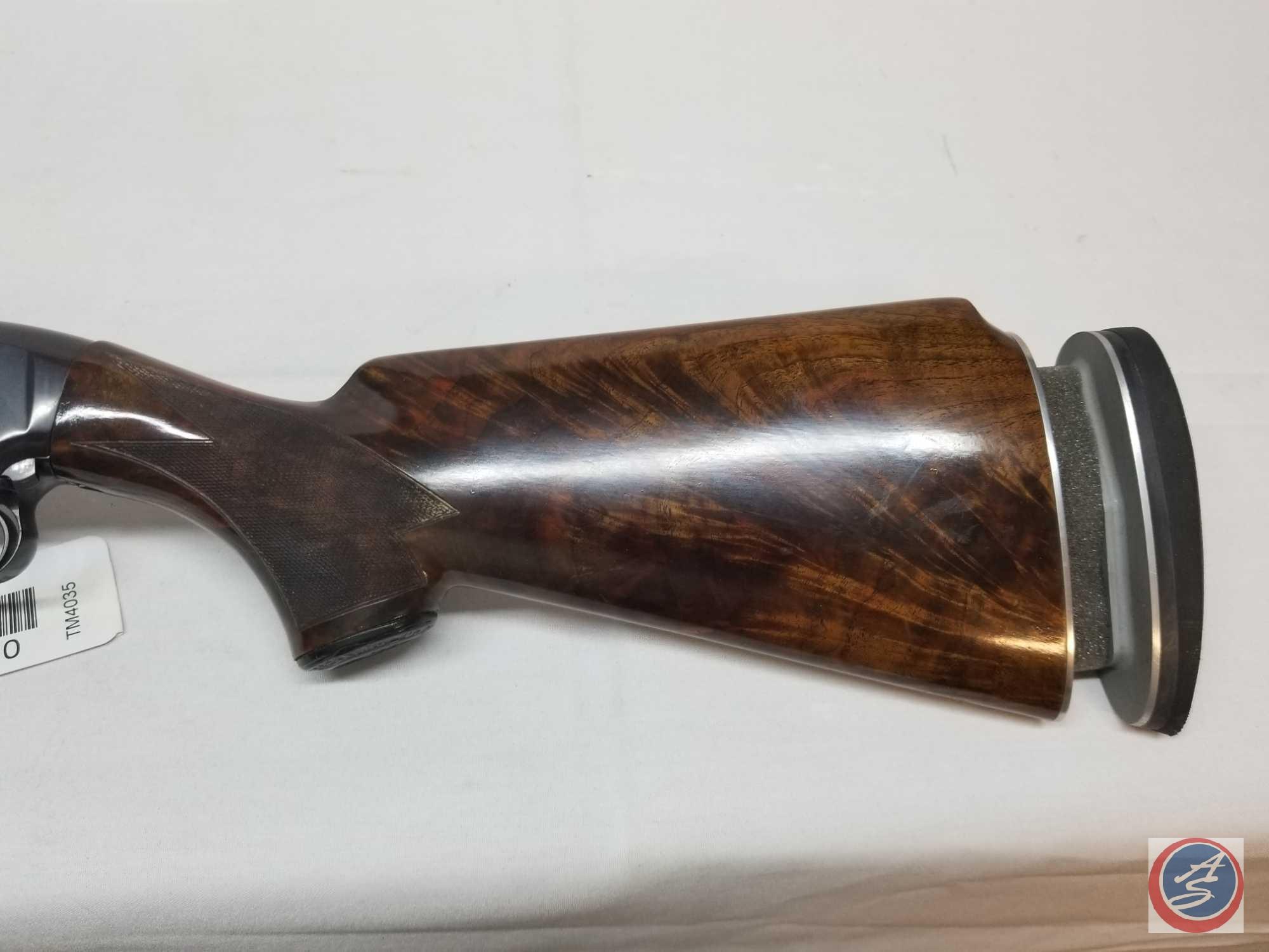 Winchester Model 12 Shotgun 12 GA Pump Action trap grade Shotgun with checkered stocks and 30 inch