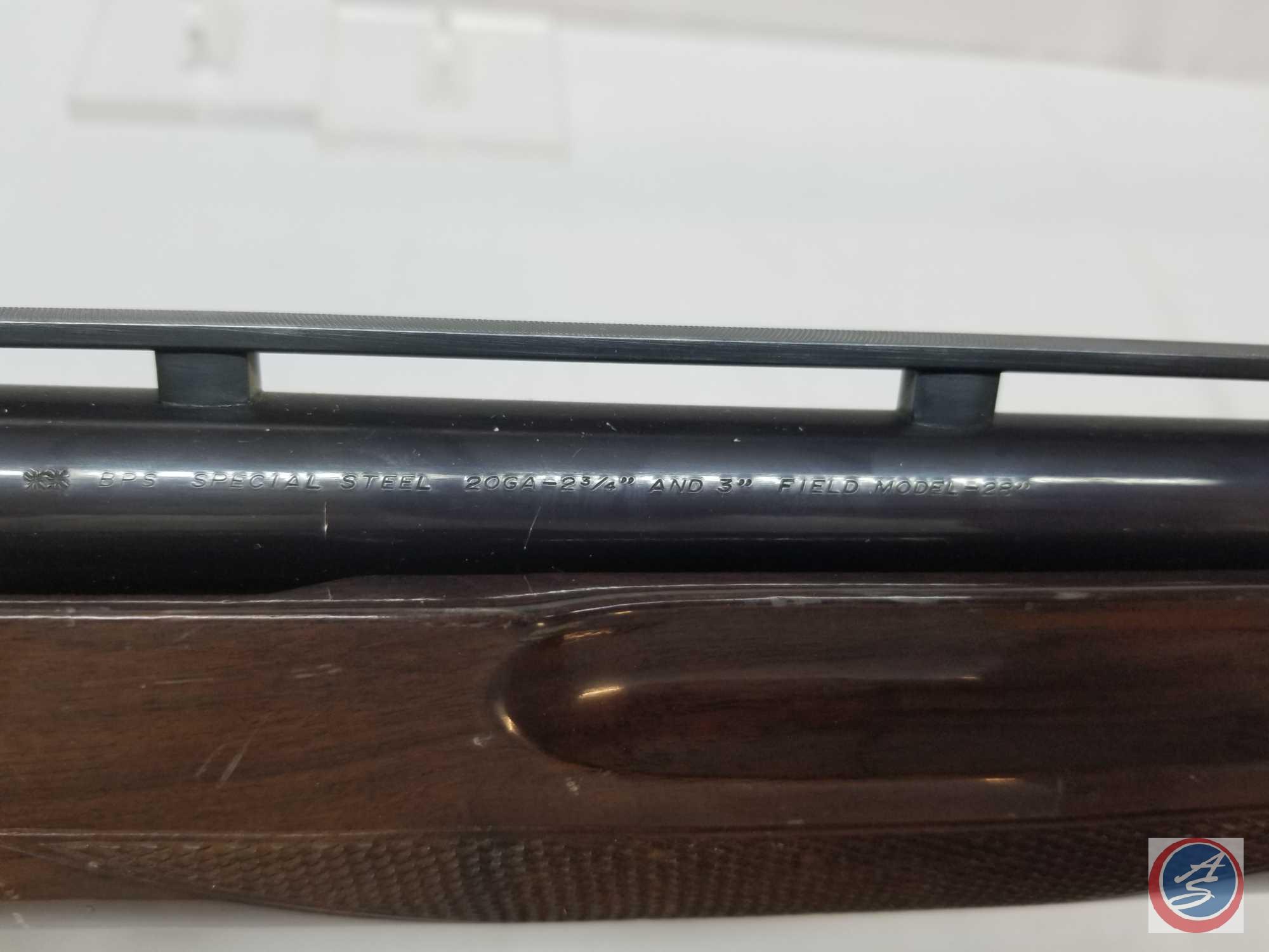 Browning Model BPS Shotgun 20 GA pump Action Shotgun with 28 inch vent rib barrel in factory box S/N