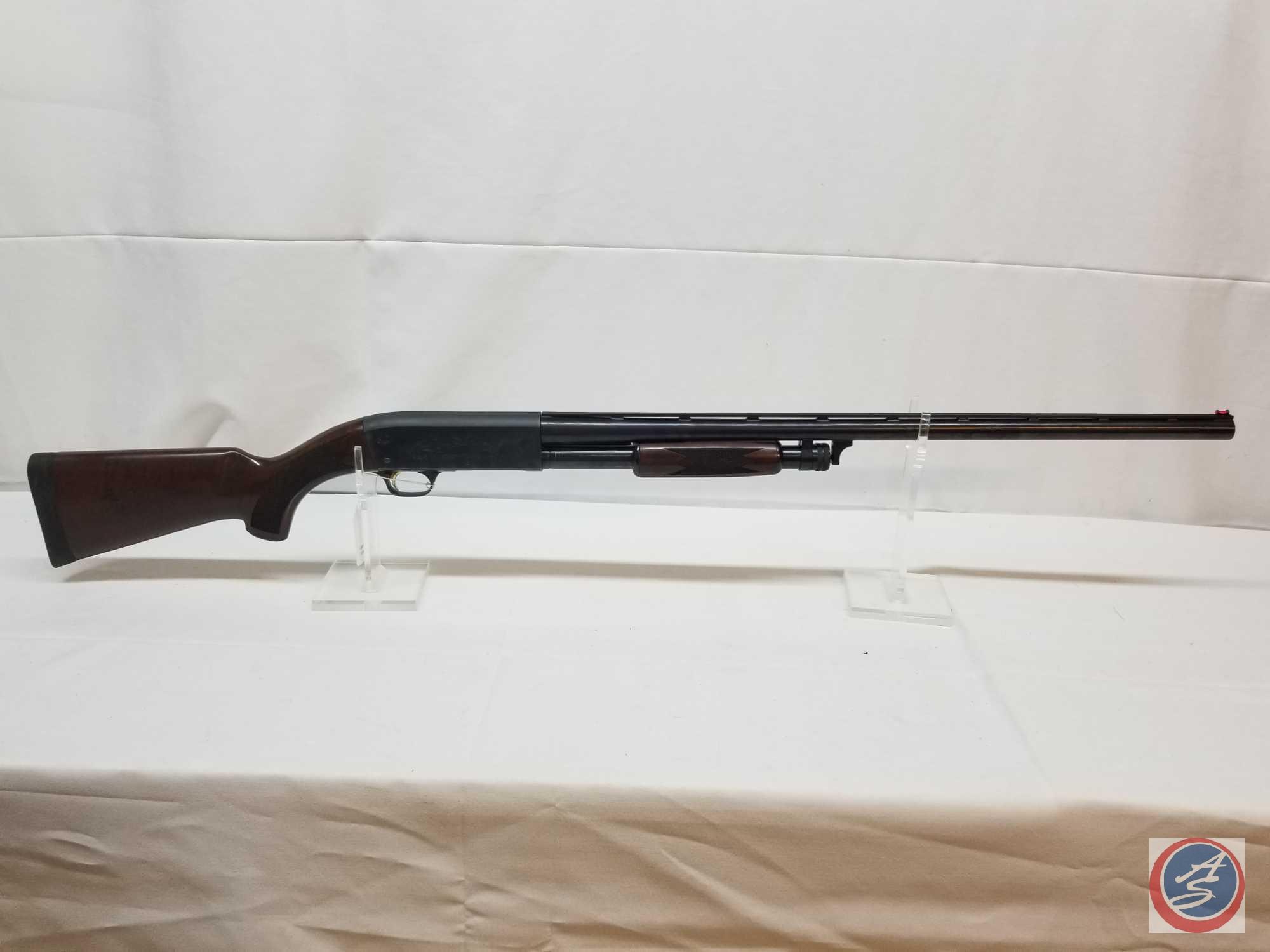Ithaca Model M37 Featherlight Shotgun 12 GA 3" Pump Action Shotgun with factory engraving and