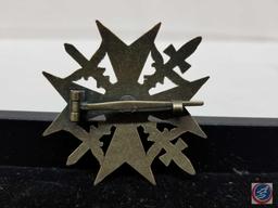 German WWII Condor Legion Bronze Spanish Cross with Swords with Maltese Cross with Swords and Eagles