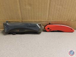 Schrade Flip Knife Model SCHA9R and Schrade Flip Knife Model No SCHA6LBRS