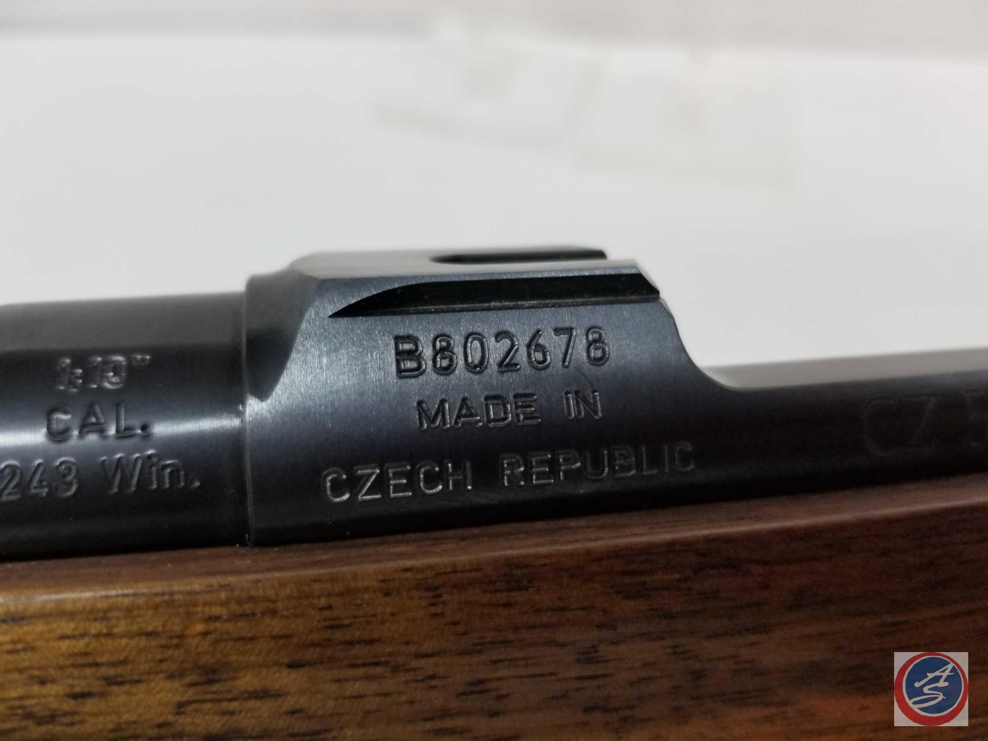 CZ Model CZ557 243 Rifle Bolt Action Rifle New in Box Ser # B802678