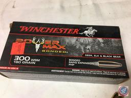 180 Gr. Winchester Power Max Bonded Rapid Expansion PHP 300 WSM Ammo (20 Rounds)