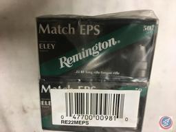 Remington Match EPS .22 RF Long Rifle Ammo (500 Rounds)