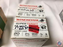 Remington 20 Gauge 2 3/4in. 8-Shot (80 Rounds), Winchester 20 Gauge 2 3/4in. 8-Shot (50 Rounds),