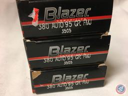 {{3X$BID}} Blazer 380 Auto 95 Gr. FMJ (150 Rounds) Ammo