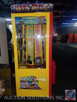 Whistle Stop DVD Prize Arcade Game with Intercard Reader {{NO MODEL OR SERIAL NO. LISTED}} {{SOME