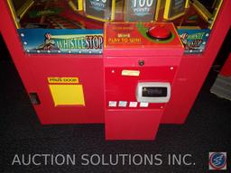 Whistle Stop DVD Prize Arcade Game with Intercard Reader {{NO MODEL OR SERIAL NO. LISTED}} {{SOME