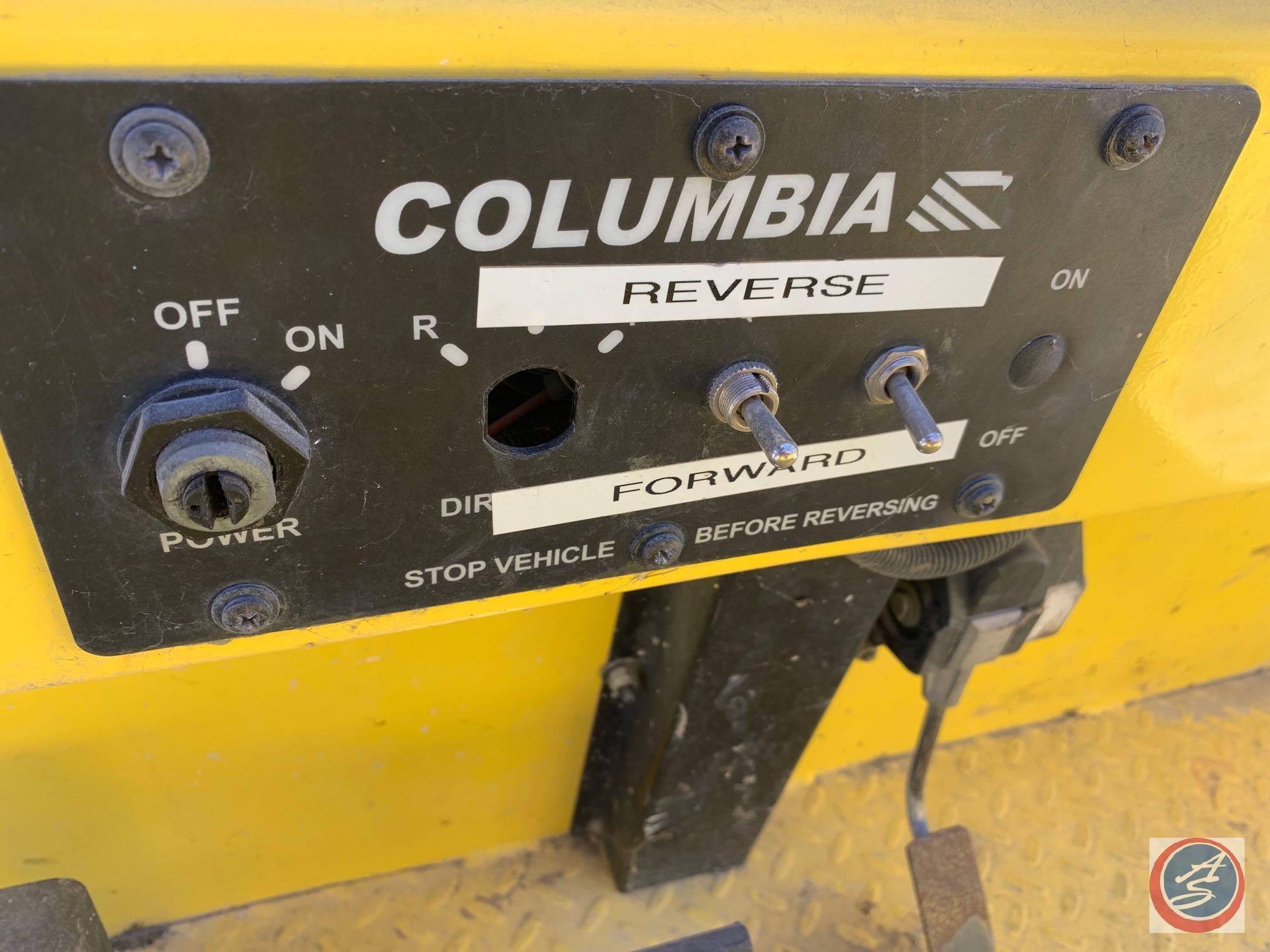 Columbia Model BC3-L-3 48 Volt Utility Vehicle. Sold on a Bill of Sale, No Title VIN B3LE4-4TH0139