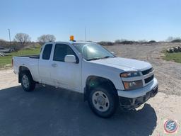 2012 Chevrolet Colorado Pickup Truck, VIN # 1GCJTBF91C8150296