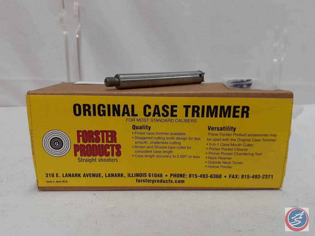 Forster Products Straight Shooters Original Case Trimmer... For Most Standard Calibers