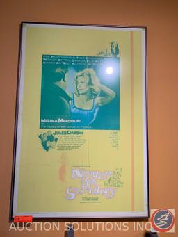 Movie poster for never on Sunday