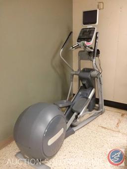 1 Precor EFX 576i elliptical with TV monitor