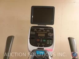 1 Precor adaptive motion trainer open stride with TV monitor model number is AMT 885