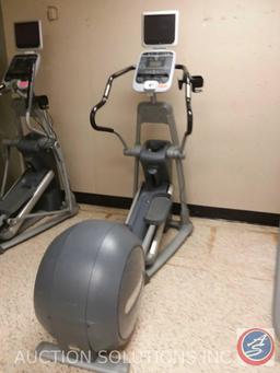 1 Precor EFX 546i elliptical with TV monitor