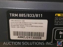 1 Precor treadmill with TV monitor model number is TRM 954i