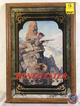 Winchester Ammunition Hunter Framed Print 14" x 20"