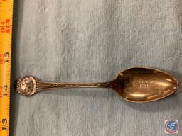 Nacogdoches Louisiana 1714 commemorative spoon sterling