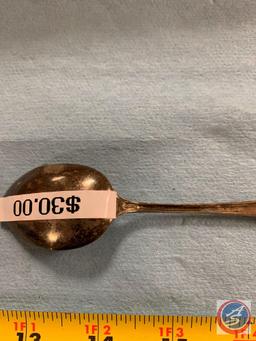 Government building Omaha Nebraska expo 98 sterling silver spoon