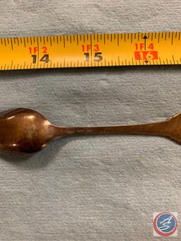 Nacogdoches Louisiana 1714 Sterling spoon