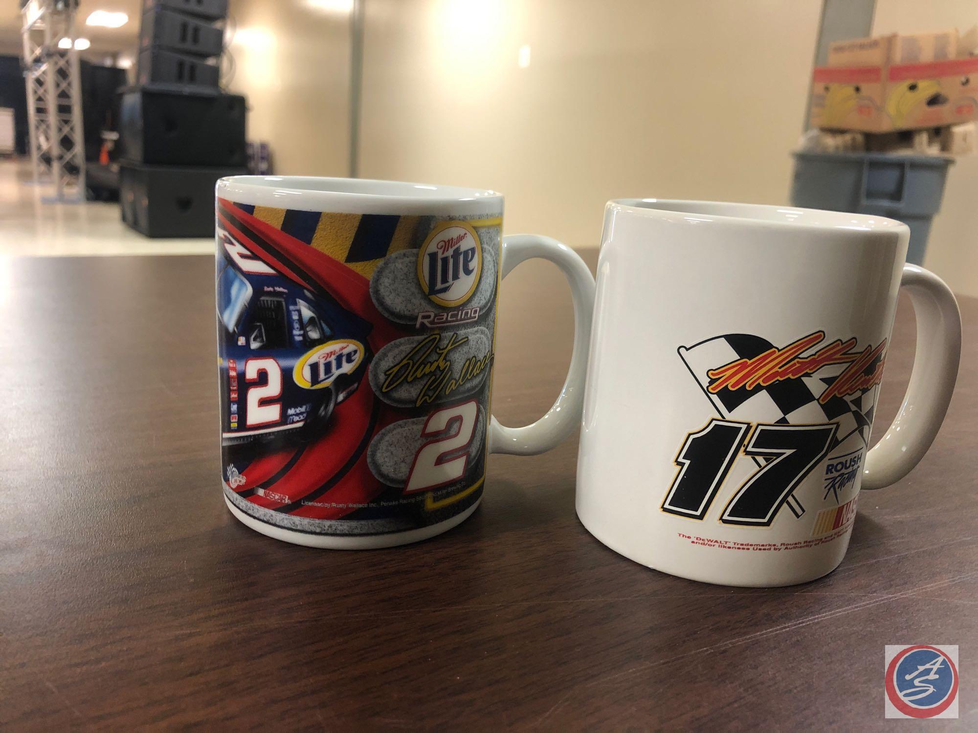 Assorted Nascar Coffee Mugs and Nascar...Tony Stewart 20 Car Stein