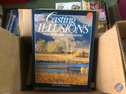Fishing Books and Magazines Including Titles Such As Casting Illusions The World of Fly Fishing,