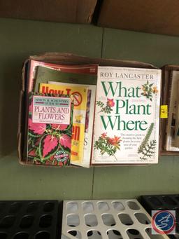 Books Including Titles Such As What Plant Where, Plants and Flowers, Easy Maintenance Gardening,